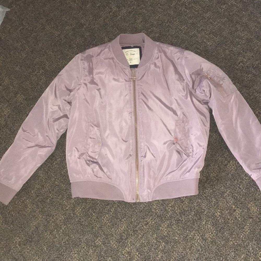 Bomber Jacket Pink Nude LARGE